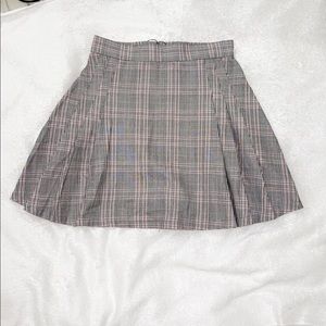 Garage plaid skirt